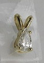 Diamonds - .30 Pear Diamond and CGA certificate sample that comes with each Canadian Diamond sold