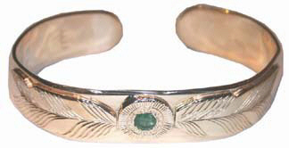 Medicine Wheel Bracelets cuff gold silver gems feathers