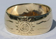 Gold Rings -engraved main category