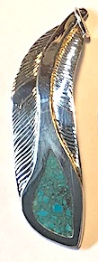 Feather and Turquoise